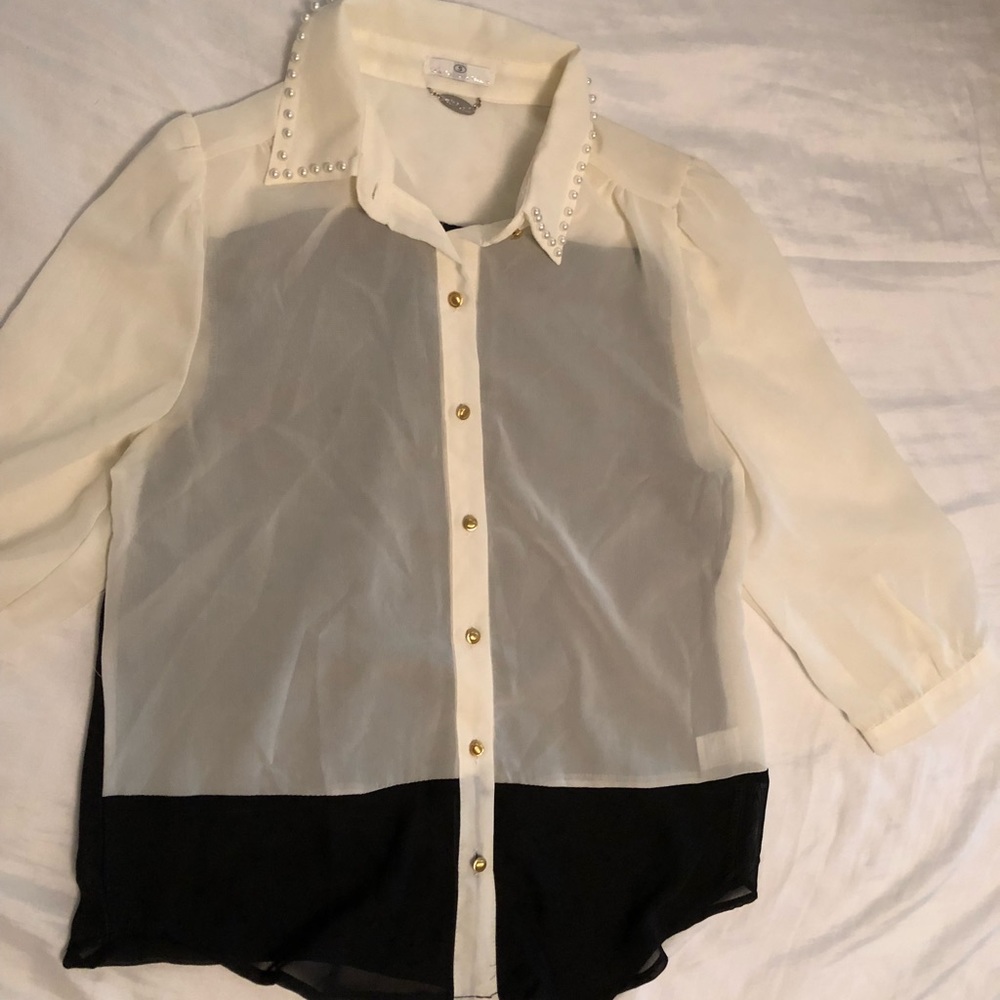 Shirt and blazer